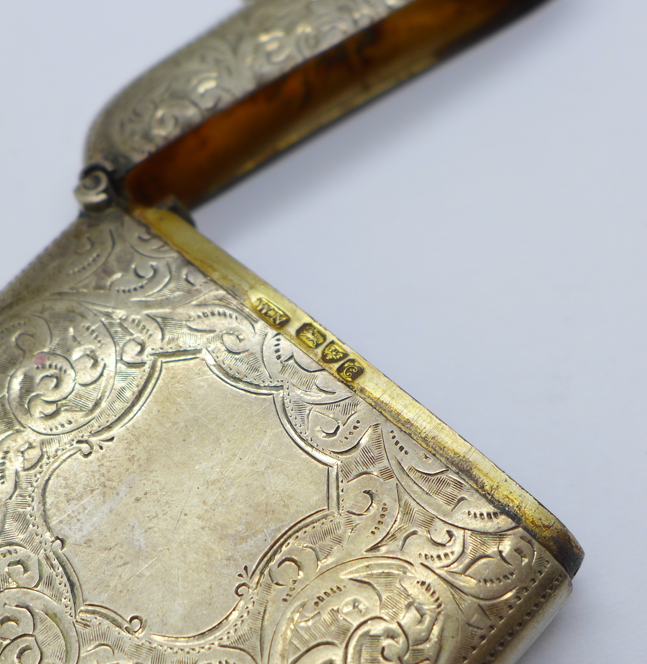 A silver vesta case, Chester 1903 - Image 3 of 3