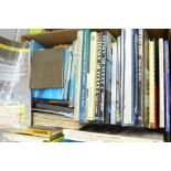 A box of books, railway and aviation **PLEASE NOTE THIS LOT IS NOT ELIGIBLE FOR POSTING AND