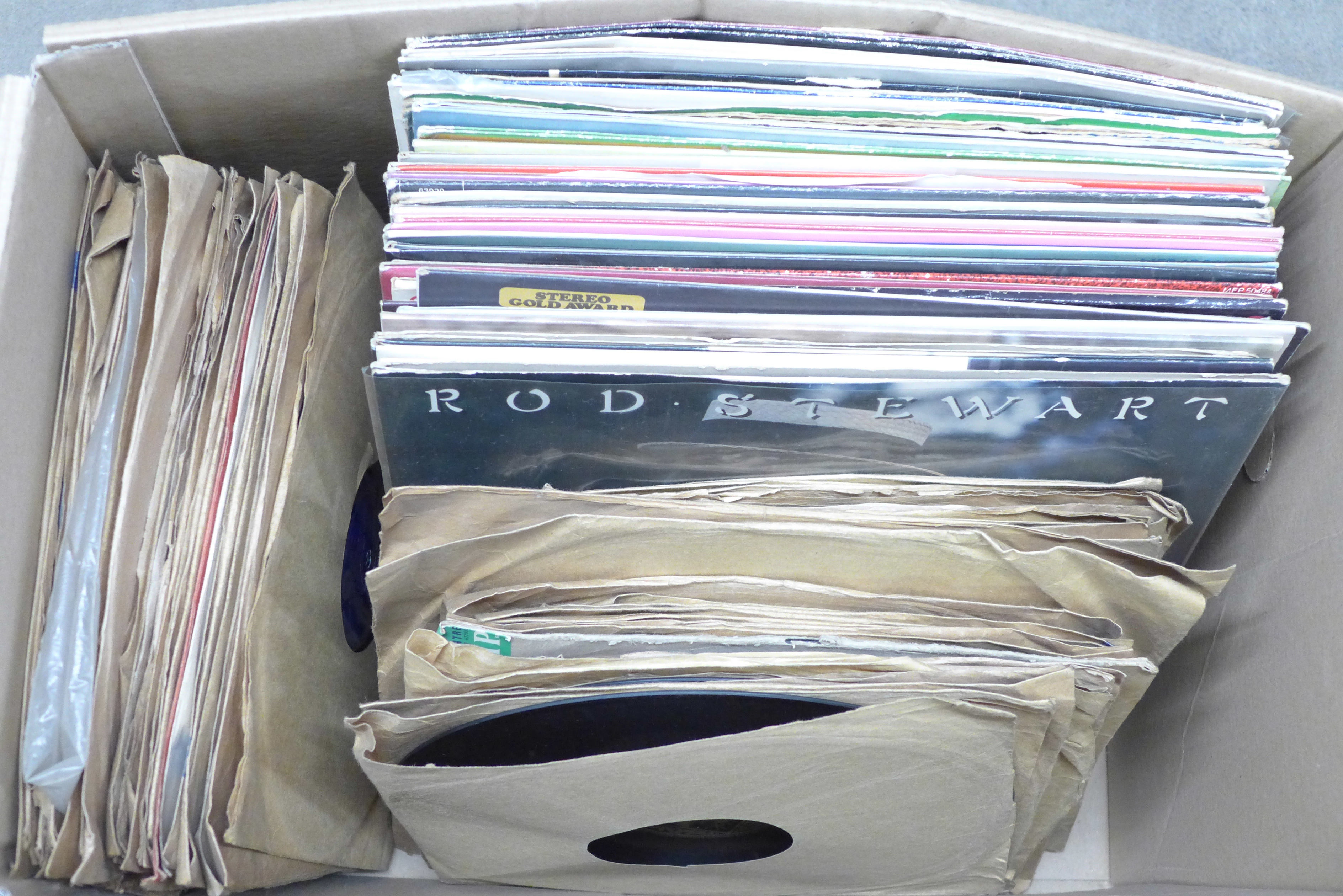 A collection of assorted records, easy listening, 78's and Polish **PLEASE NOTE THIS LOT IS NOT