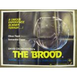 The Brood, quad film poster, Oliver Reed