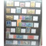 Stamps; worldwide collection of better stamps and sets on eleven Lagner sheets, all identified and