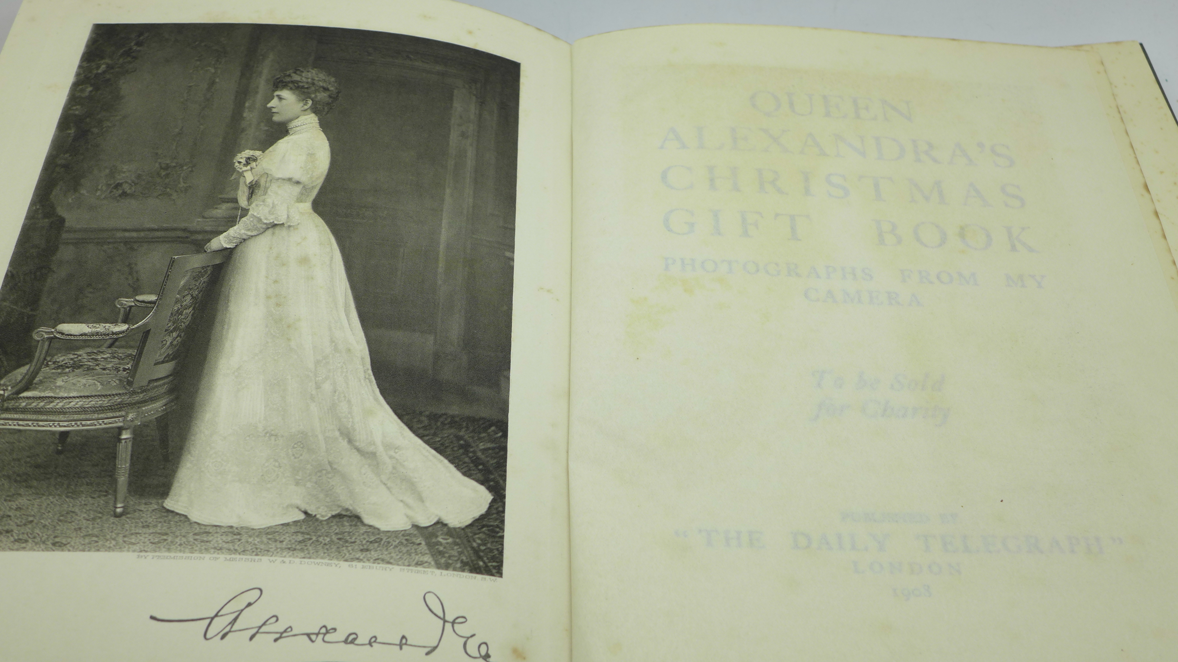 One volume, Queen Alexandra's Christmas Gift Book, photographs from my camera - Image 2 of 9