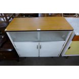 A 1960's kitchen cabinet