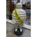 A cast iron Michelin Tyres advertising figure