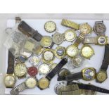 Mechanical wristwatches and parts