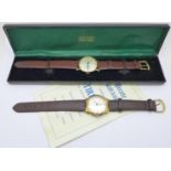 A Miramar wristwatch and a Rotary wristwatch with box