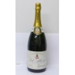 A Magnum of Pol Albert champagne