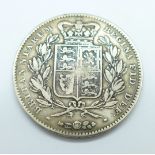 A Victorian 1845 crown, 27.9g