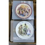 Bradford Exchange Wedgwood collectors plates, boxed (22) **PLEASE NOTE THIS LOT IS NOT ELIGIBLE