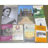 A collection of books, some with Nottingham connections, including Nottingham Lost Landmarks,