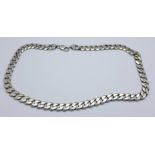 A .925 silver neck chain, 94.6g