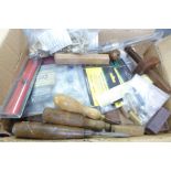 Modellers supplies, tools, blanks, etc.