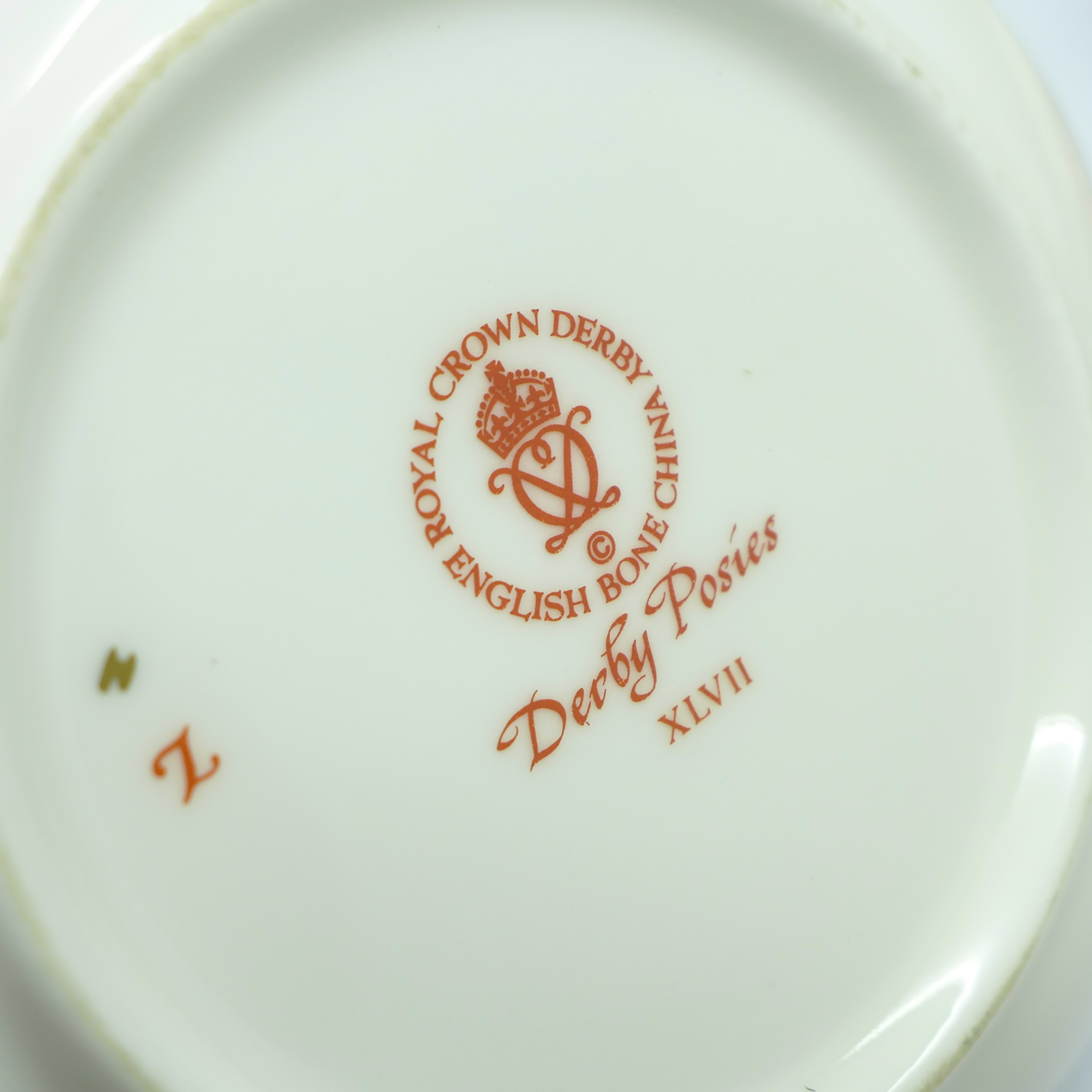 Four Royal Crown Derby, Derby Posies dishes - Image 2 of 2