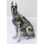 An April Shepherd cold cast porcelain sculpture, 'On Guard', Limited Edition 066/295, boxed