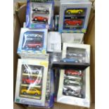 Cararama and other HO die-cast model vehicles, boxed