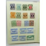 A booklet of over 200 German stamps including Third Reich