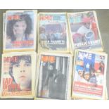 Over 70 music magazines, NME, 1980's and 1990's