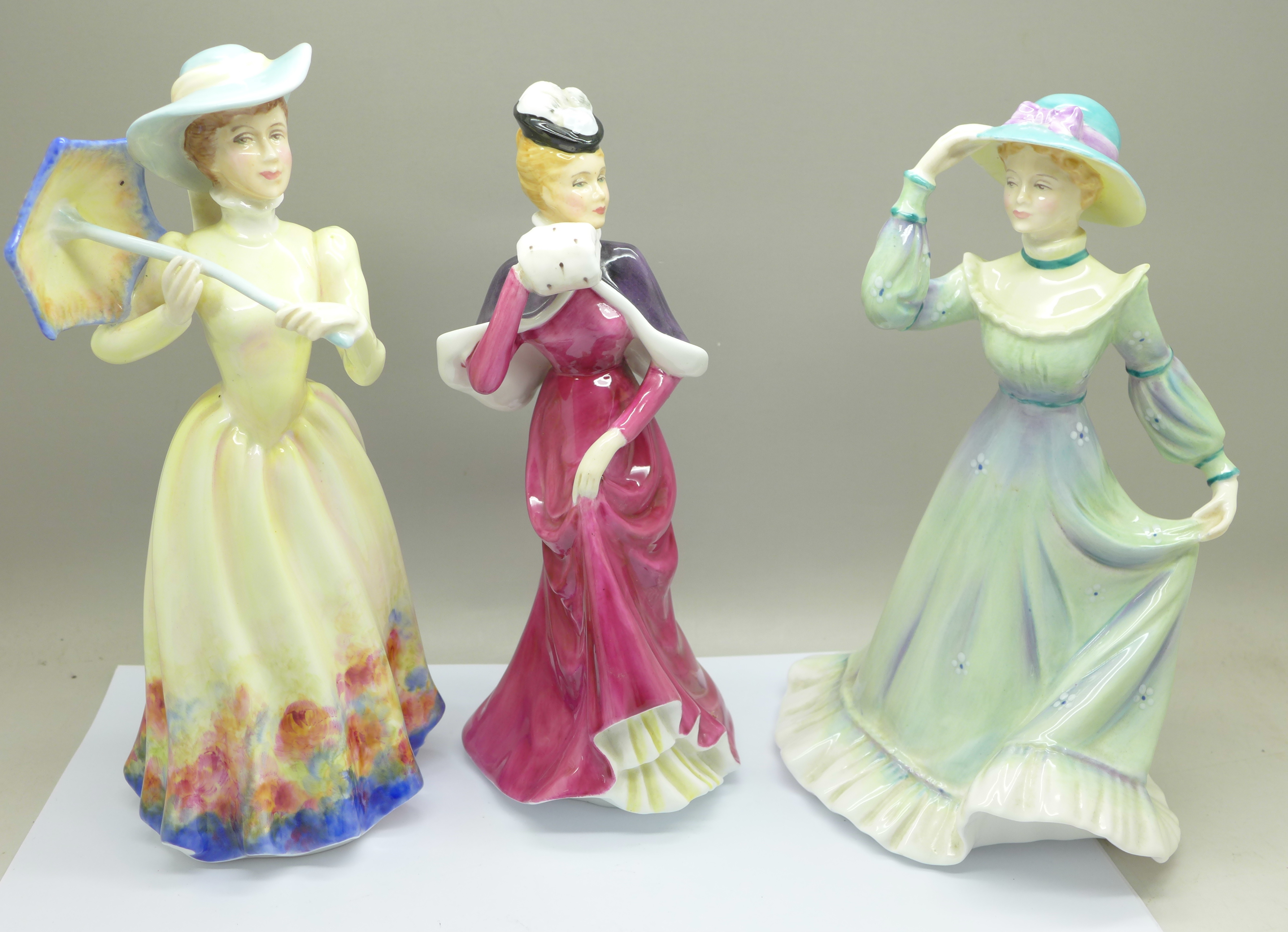 Three Francesca Art China figures