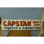 A Capston Navy Cut Tobacoo & Cigarettes enamelled sign