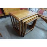 A G-Plan Fresco teak nest of tables