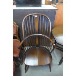 An Ercol Golden Dawn Windsor armchair