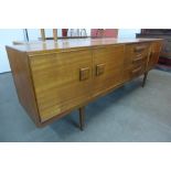 A teak sideboard