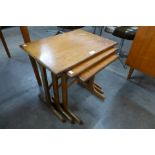 A G-Plan Fresco teak nest of tables