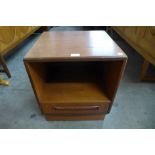 A G-Plan Fresco teak bedside cabinet