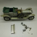 A Franklin Mint model 1907 Rolls-Royce The Silver Ghost, a/f