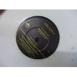 A collection of 45rpm 7" singles including Black Sabbath, Ian Dury, Motorhead, Saxon, other metal,