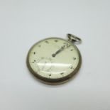 A silver Goldsmiths and Silversmiths pocket watch