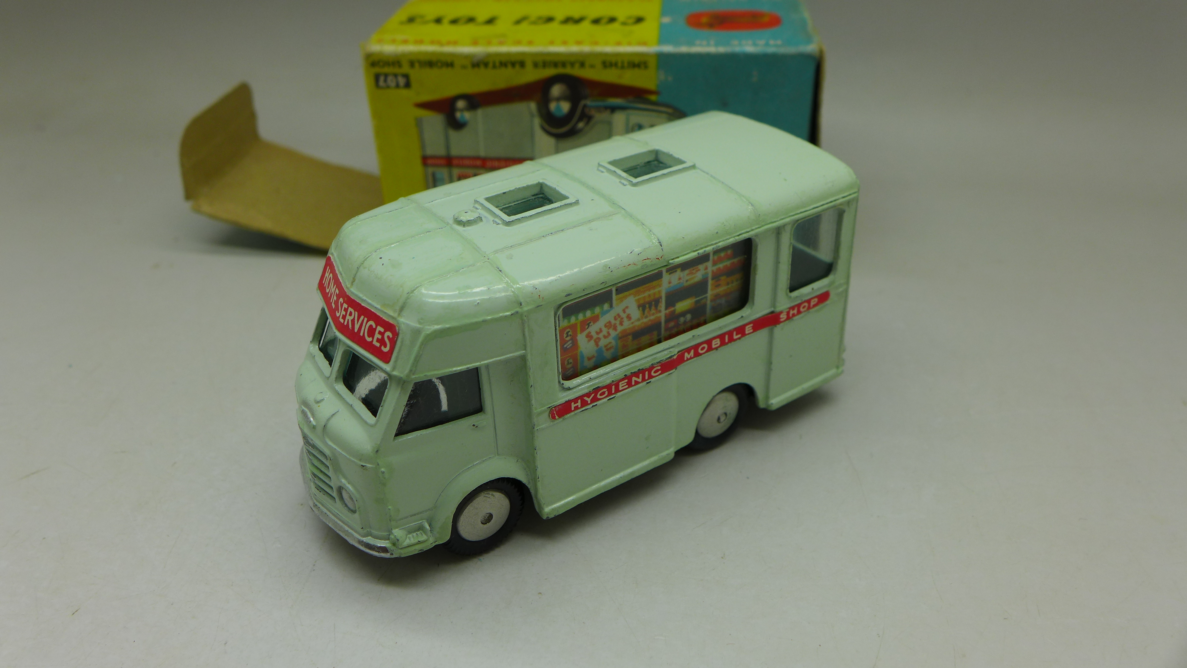 A Corgi Toys No. 407 Mobile Shop, boxed - Image 4 of 4