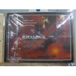 Film poster; Excalibur, quad 30 x 40