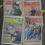 Sounds music magazines, 1980's (53)