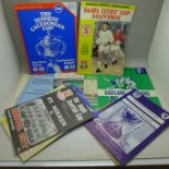 Twenty-five assorted football programmes, Scotland and Scottish Clubs, some Junior football