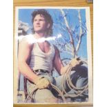 Autograph, Patrick Swayze signed picture