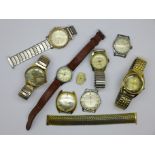 Mechanical wristwatches, some a/f