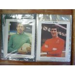 A collection of Ty-Phoo International football stars large cards, twenty-four first series 1967,