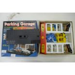 A toy Parking Garage set, boxed