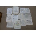 A collection of 18th and 19th Century British county maps