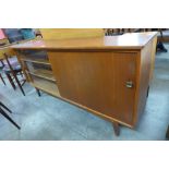 A teak bookcase