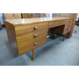 A teak desk