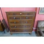 A Victorian Scottish mahogany chest of drawers