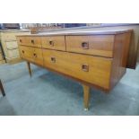 A small teak sideboard