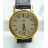 A lady's Omega De Ville quartz wristwatch
