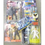 X-Men, Terminator 2 and other models, packaged