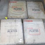 Four boxes of photographic glass plate negatives including advertising **PLEASE NOTE THIS LOT IS NOT