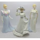Three Francesca figures of ladies