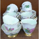 Royal Standard and Paragon Wheatcroft Roses china