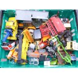 A collection of die-cast vehicles, Corgi, Dinky and Matchbox Superking